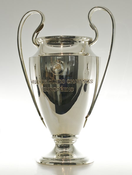 football Champions league cup